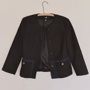 H&M black blazer